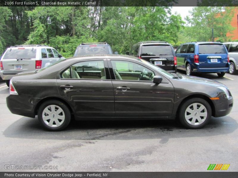 Charcoal Beige Metallic / Camel 2006 Ford Fusion S