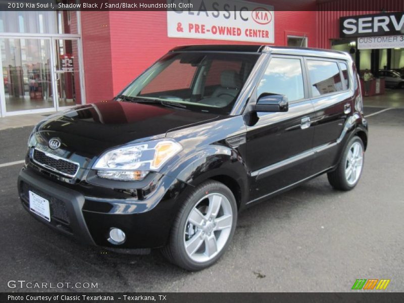 Shadow Black / Sand/Black Houndstooth Cloth 2010 Kia Soul !