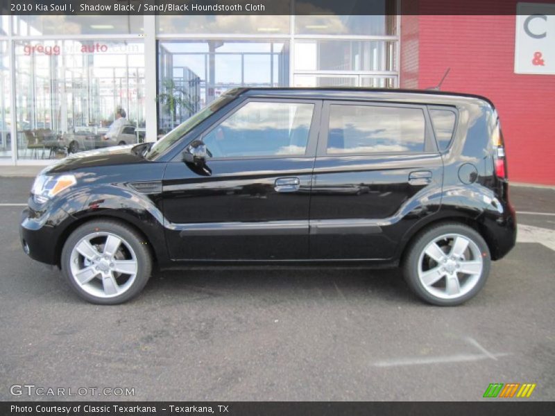 Shadow Black / Sand/Black Houndstooth Cloth 2010 Kia Soul !