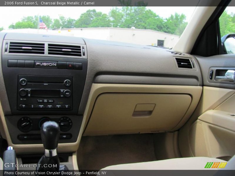 Charcoal Beige Metallic / Camel 2006 Ford Fusion S