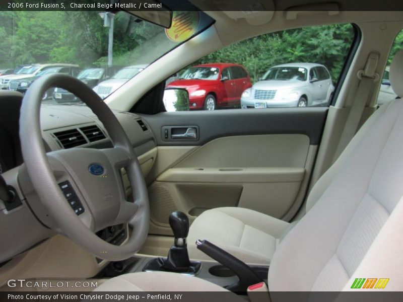 Charcoal Beige Metallic / Camel 2006 Ford Fusion S