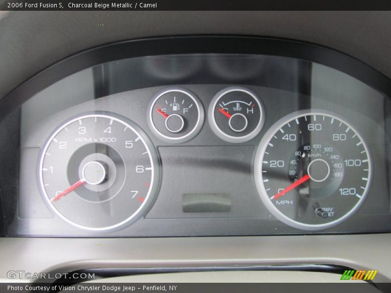 Charcoal Beige Metallic / Camel 2006 Ford Fusion S