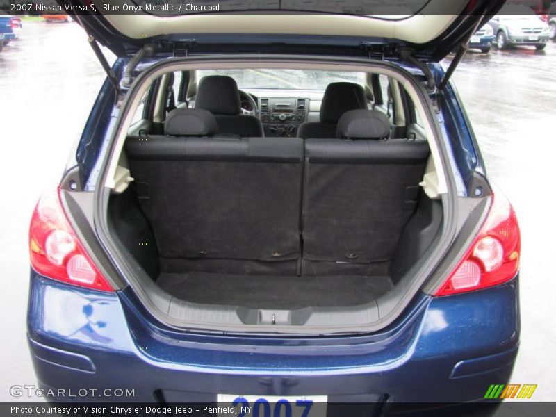 Blue Onyx Metallic / Charcoal 2007 Nissan Versa S