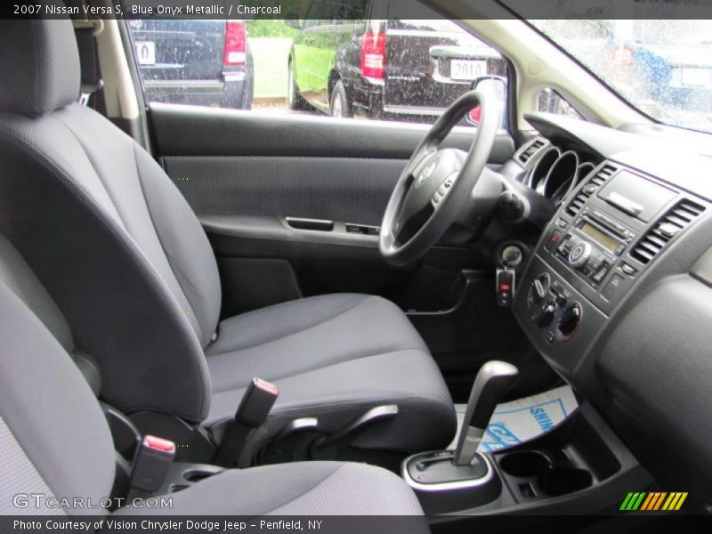 Blue Onyx Metallic / Charcoal 2007 Nissan Versa S