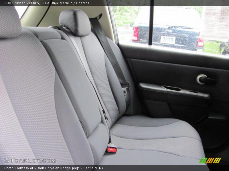 Blue Onyx Metallic / Charcoal 2007 Nissan Versa S