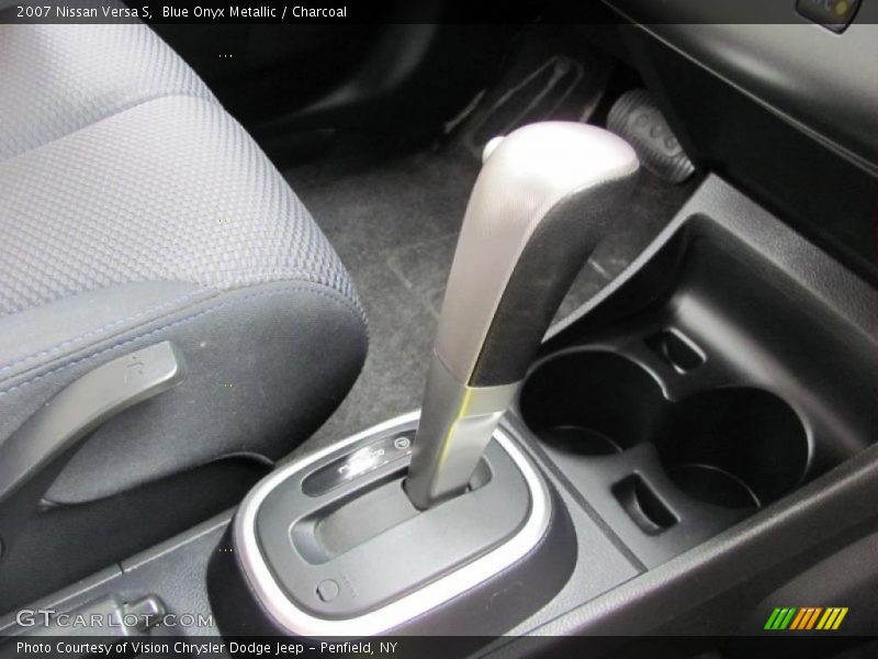 Blue Onyx Metallic / Charcoal 2007 Nissan Versa S
