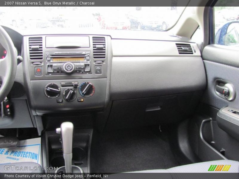 Blue Onyx Metallic / Charcoal 2007 Nissan Versa S
