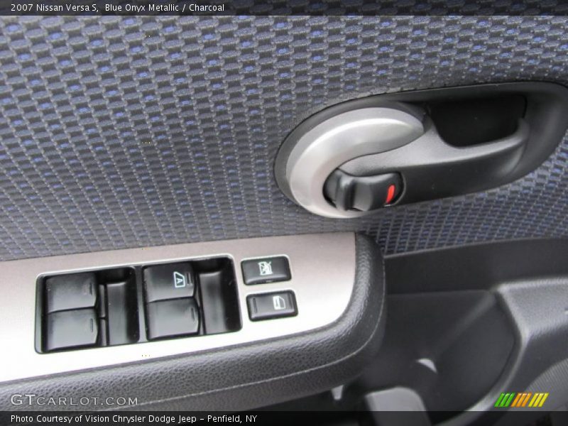 Blue Onyx Metallic / Charcoal 2007 Nissan Versa S
