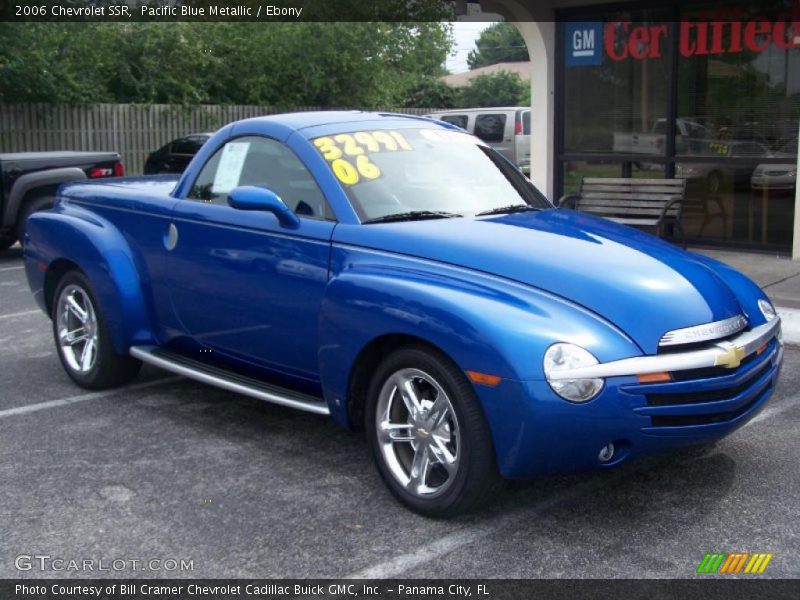 Pacific Blue Metallic / Ebony 2006 Chevrolet SSR