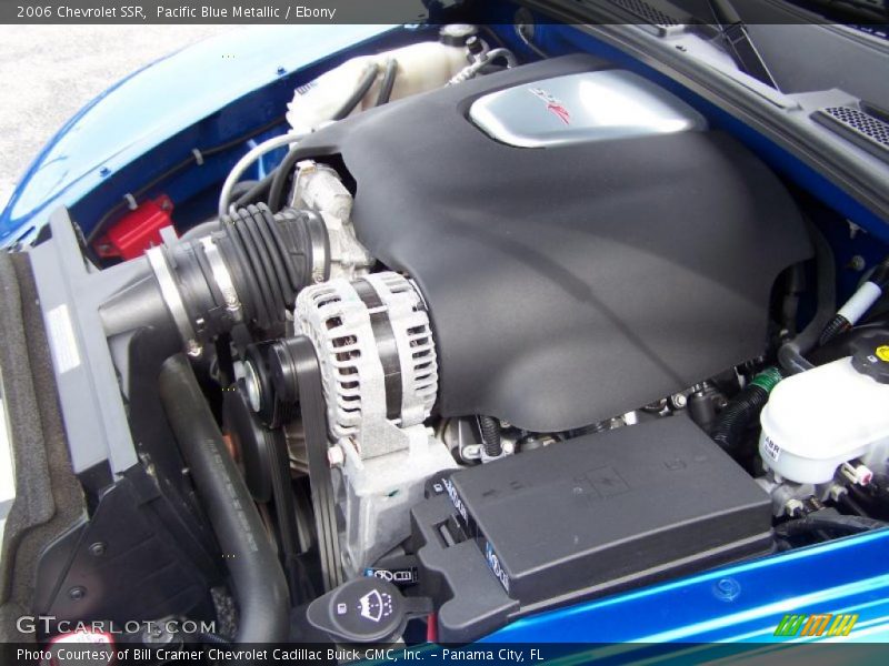 Pacific Blue Metallic / Ebony 2006 Chevrolet SSR