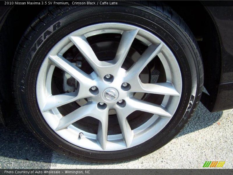 Crimson Black / Caffe Latte 2010 Nissan Maxima 3.5 SV Premium