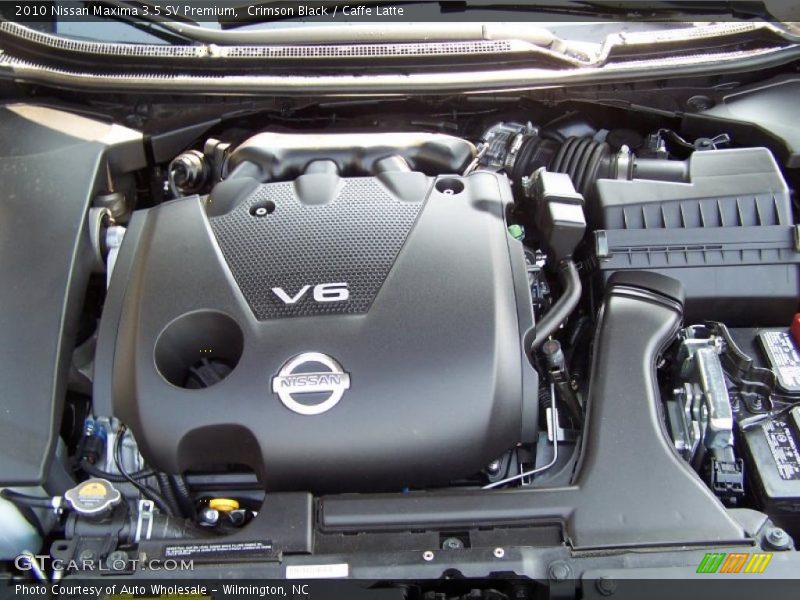Crimson Black / Caffe Latte 2010 Nissan Maxima 3.5 SV Premium