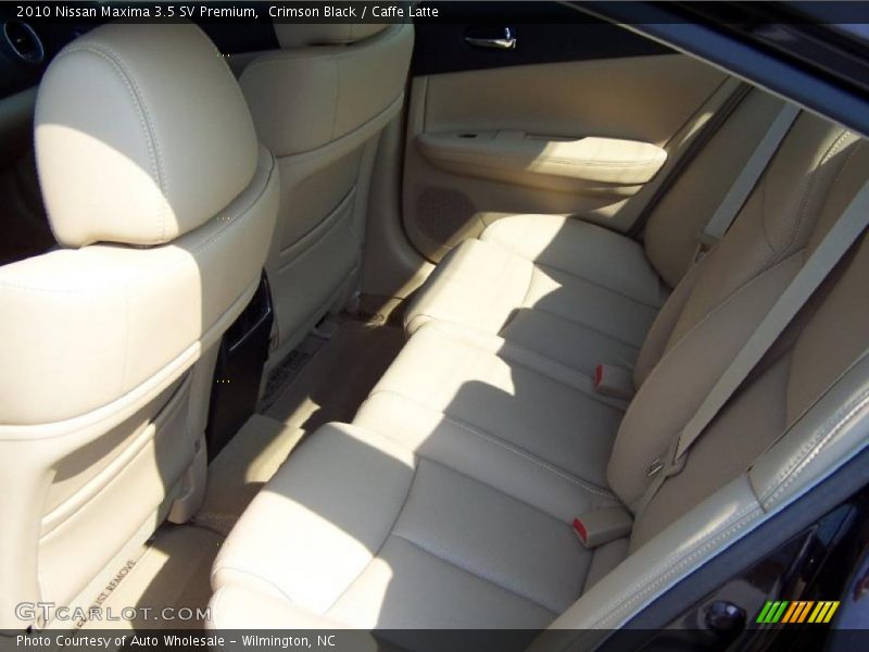 Crimson Black / Caffe Latte 2010 Nissan Maxima 3.5 SV Premium