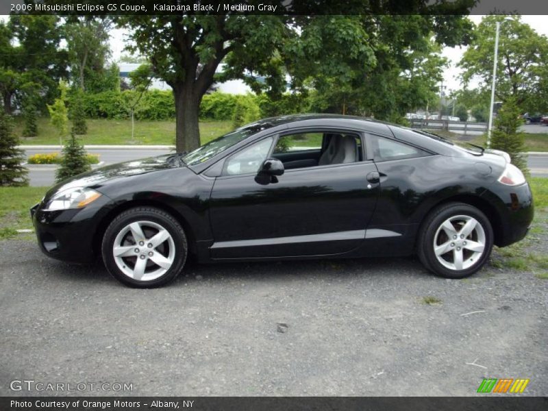 Kalapana Black / Medium Gray 2006 Mitsubishi Eclipse GS Coupe
