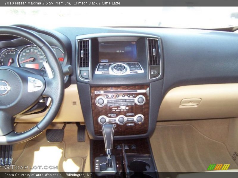 Crimson Black / Caffe Latte 2010 Nissan Maxima 3.5 SV Premium