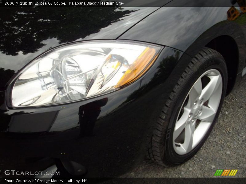 Kalapana Black / Medium Gray 2006 Mitsubishi Eclipse GS Coupe