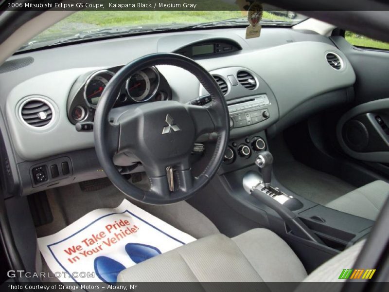 Kalapana Black / Medium Gray 2006 Mitsubishi Eclipse GS Coupe
