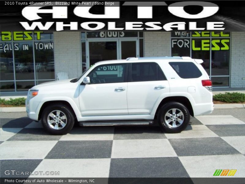 Blizzard White Pearl / Sand Beige 2010 Toyota 4Runner SR5