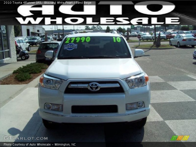 Blizzard White Pearl / Sand Beige 2010 Toyota 4Runner SR5