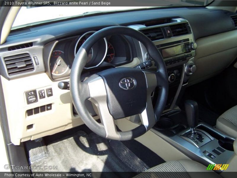 Blizzard White Pearl / Sand Beige 2010 Toyota 4Runner SR5