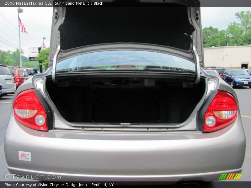 Sunlit Sand Metallic / Black 2000 Nissan Maxima GLE