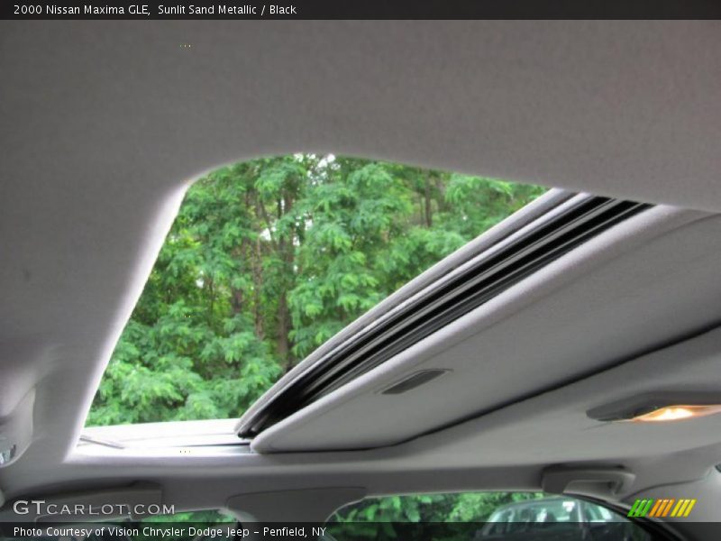Sunlit Sand Metallic / Black 2000 Nissan Maxima GLE