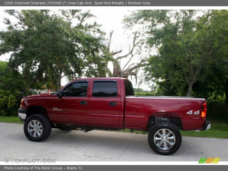 Sport Red Metallic / Medium Gray 2006 Chevrolet Silverado 2500HD LT Crew Cab 4x4