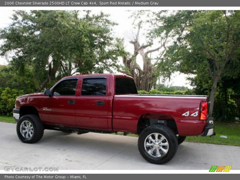 Sport Red Metallic / Medium Gray 2006 Chevrolet Silverado 2500HD LT Crew Cab 4x4