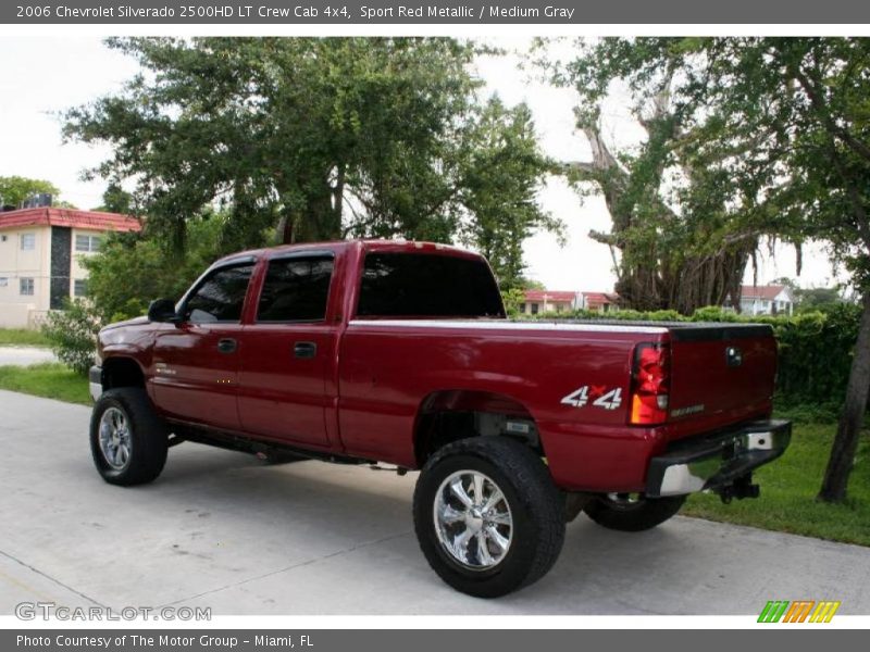 Sport Red Metallic / Medium Gray 2006 Chevrolet Silverado 2500HD LT Crew Cab 4x4