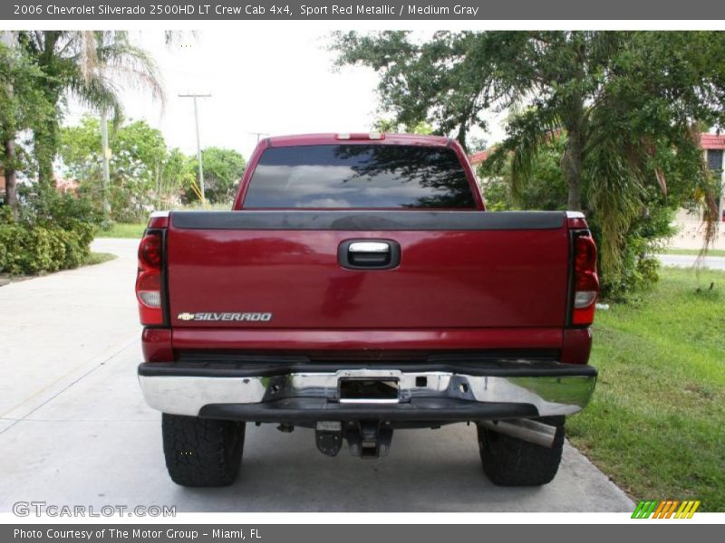 Sport Red Metallic / Medium Gray 2006 Chevrolet Silverado 2500HD LT Crew Cab 4x4