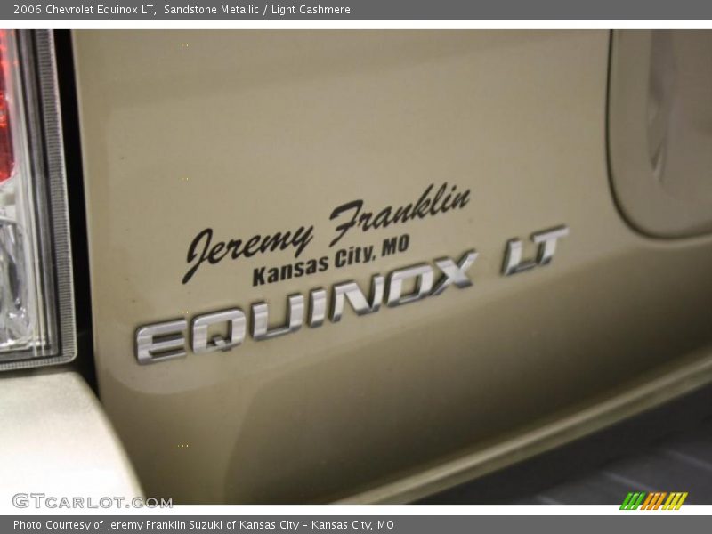 Sandstone Metallic / Light Cashmere 2006 Chevrolet Equinox LT
