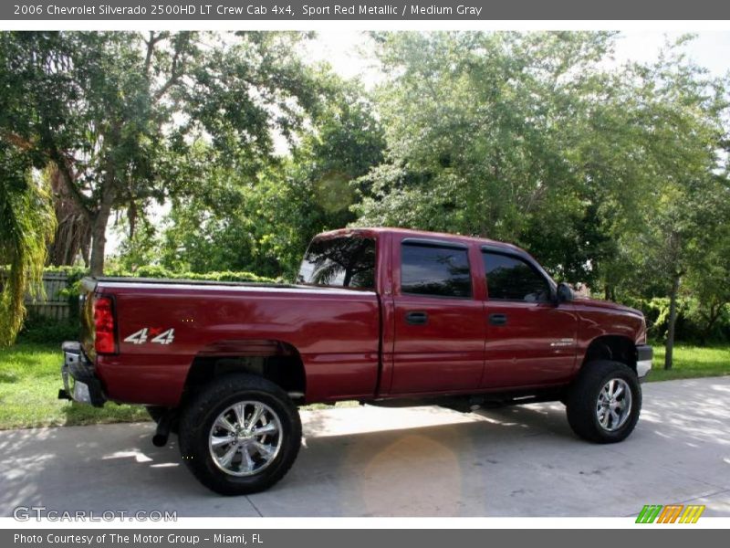 Sport Red Metallic / Medium Gray 2006 Chevrolet Silverado 2500HD LT Crew Cab 4x4