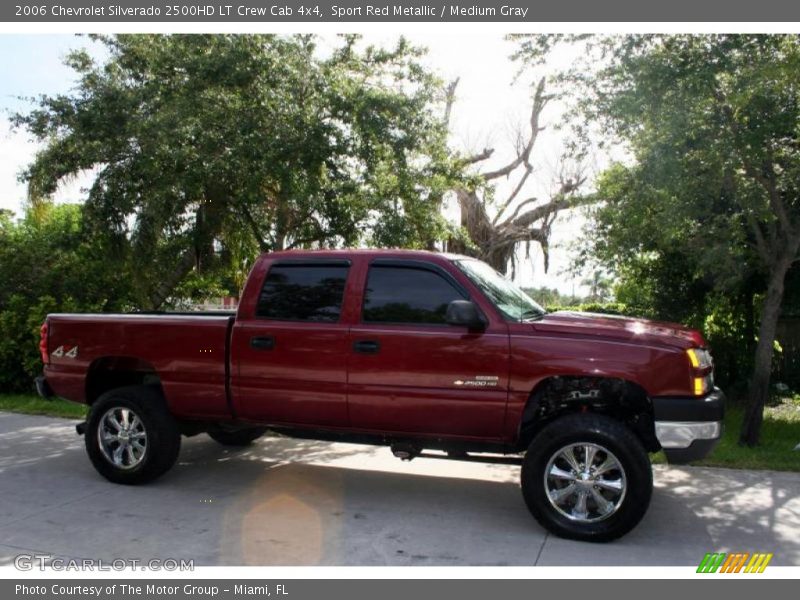 Sport Red Metallic / Medium Gray 2006 Chevrolet Silverado 2500HD LT Crew Cab 4x4