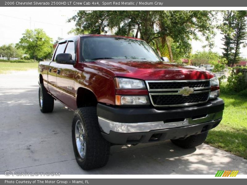 Sport Red Metallic / Medium Gray 2006 Chevrolet Silverado 2500HD LT Crew Cab 4x4