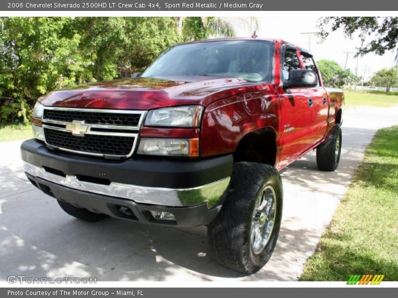 Sport Red Metallic / Medium Gray 2006 Chevrolet Silverado 2500HD LT Crew Cab 4x4