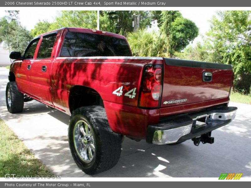 Sport Red Metallic / Medium Gray 2006 Chevrolet Silverado 2500HD LT Crew Cab 4x4