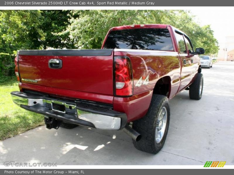 Sport Red Metallic / Medium Gray 2006 Chevrolet Silverado 2500HD LT Crew Cab 4x4