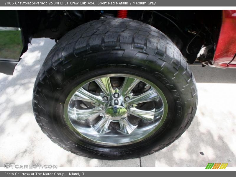 Sport Red Metallic / Medium Gray 2006 Chevrolet Silverado 2500HD LT Crew Cab 4x4