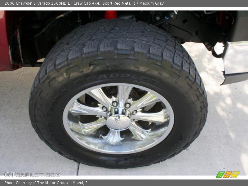 Sport Red Metallic / Medium Gray 2006 Chevrolet Silverado 2500HD LT Crew Cab 4x4