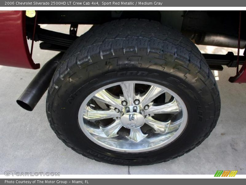 Sport Red Metallic / Medium Gray 2006 Chevrolet Silverado 2500HD LT Crew Cab 4x4