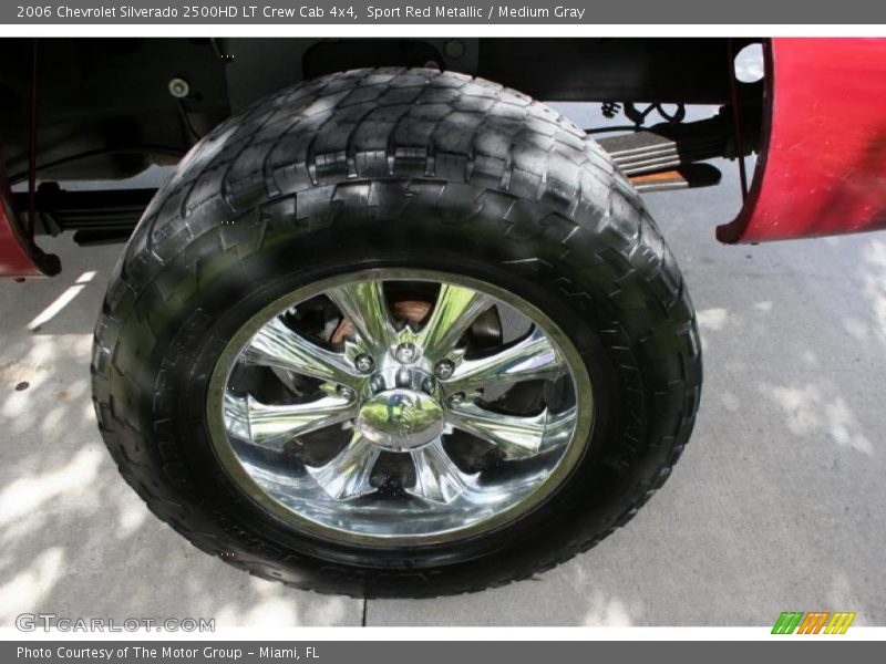 Sport Red Metallic / Medium Gray 2006 Chevrolet Silverado 2500HD LT Crew Cab 4x4