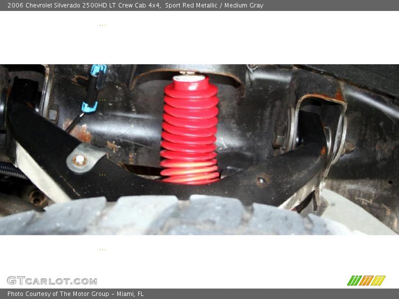 Sport Red Metallic / Medium Gray 2006 Chevrolet Silverado 2500HD LT Crew Cab 4x4