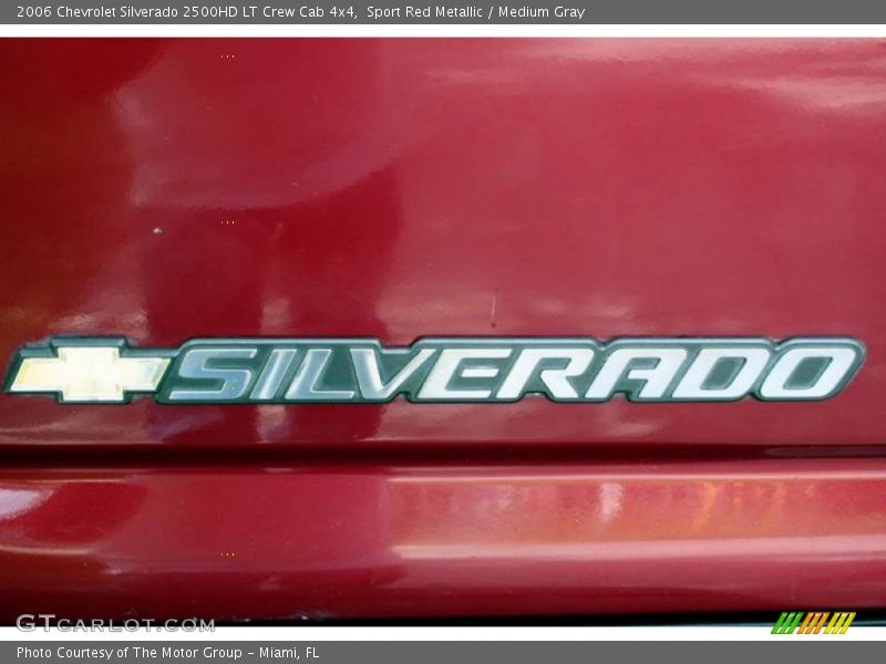 Sport Red Metallic / Medium Gray 2006 Chevrolet Silverado 2500HD LT Crew Cab 4x4