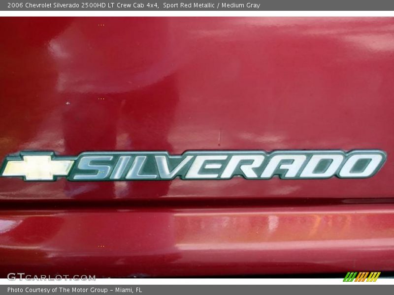 Sport Red Metallic / Medium Gray 2006 Chevrolet Silverado 2500HD LT Crew Cab 4x4