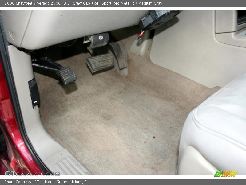 Sport Red Metallic / Medium Gray 2006 Chevrolet Silverado 2500HD LT Crew Cab 4x4