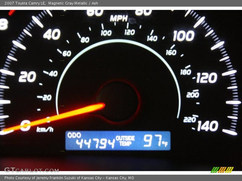 Magnetic Gray Metallic / Ash 2007 Toyota Camry LE