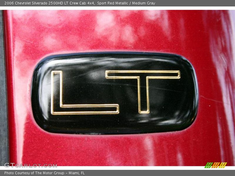 Sport Red Metallic / Medium Gray 2006 Chevrolet Silverado 2500HD LT Crew Cab 4x4