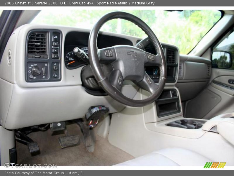 Sport Red Metallic / Medium Gray 2006 Chevrolet Silverado 2500HD LT Crew Cab 4x4