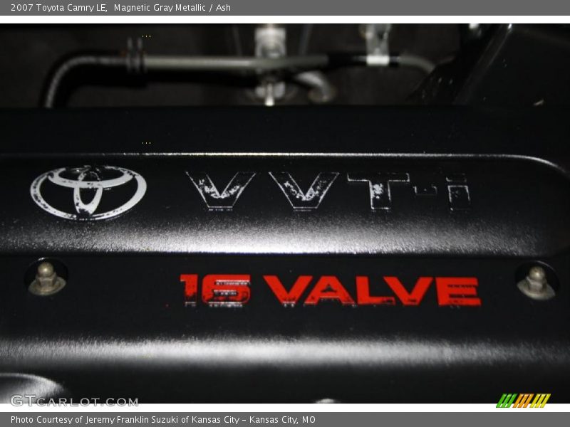 Magnetic Gray Metallic / Ash 2007 Toyota Camry LE