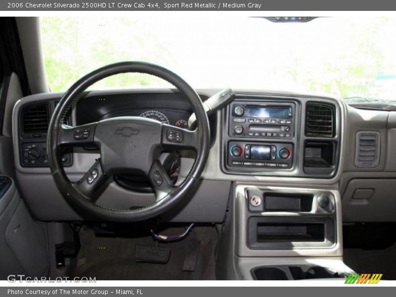 Sport Red Metallic / Medium Gray 2006 Chevrolet Silverado 2500HD LT Crew Cab 4x4